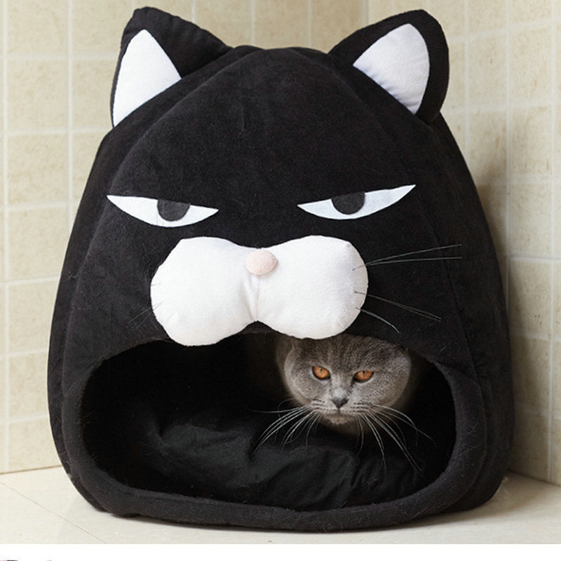 Kattbädd & Hus i ett