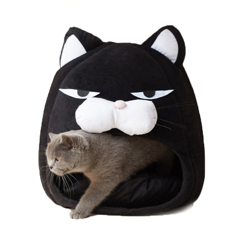 Kattbädd & Hus i ett