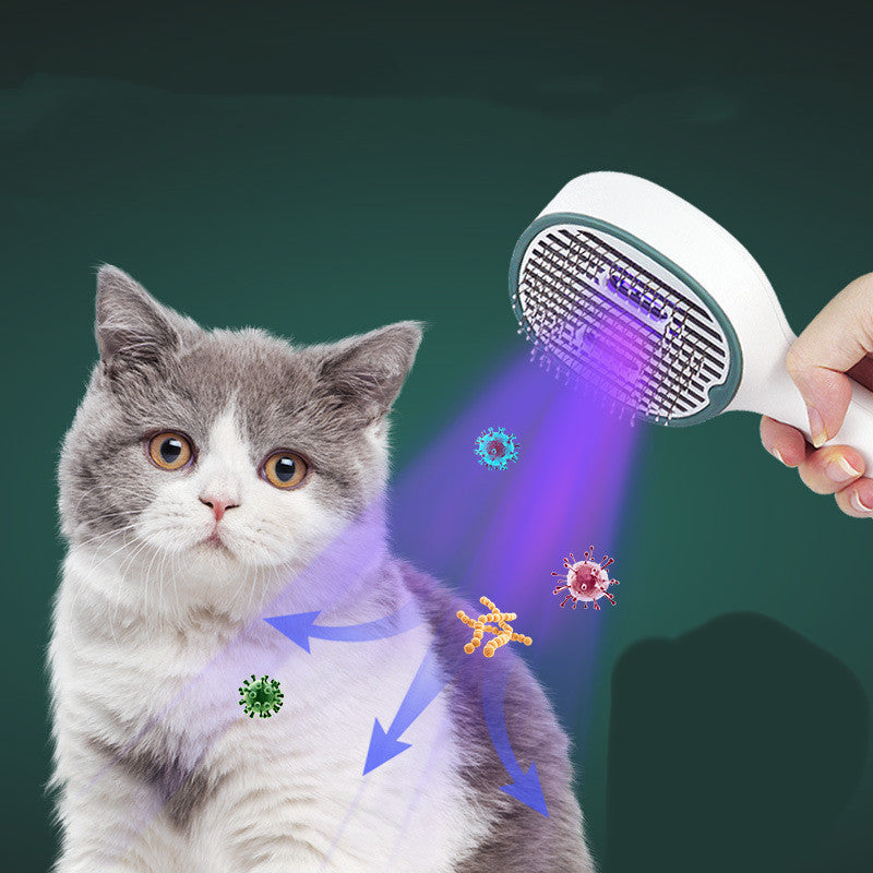 "Hårborste för Hund & Katt med UV-ljus