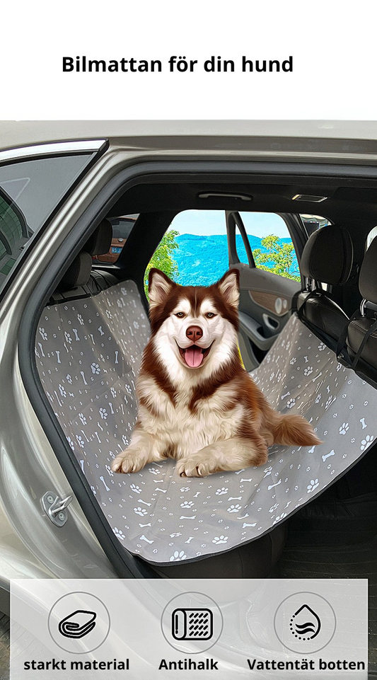 Hundbilmatta - Vattentät botten